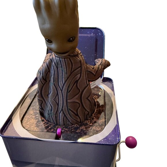 Marvel Guardians Of The Galaxy Groot Jack In The Box Toy - Picture 5 of 6